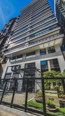 Fachada de um dos mais recentes predios em Niteroi, Rio de Janeiro - Brasil