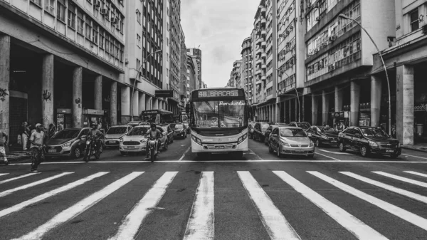 Nibus de transporte pblico na cidade de Niteri, Rio de Janeiro - Brezilya.