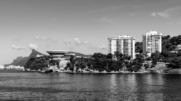 Museo Arte Contemporáneo Niteroi Fue Diseñado Por Reconocido Arquitecto Brasileño —  Fotos de Stock