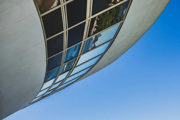 Museo Arte Contemporáneo Niteroi Fue Diseñado Por Reconocido Arquitecto Brasileño — Foto de Stock