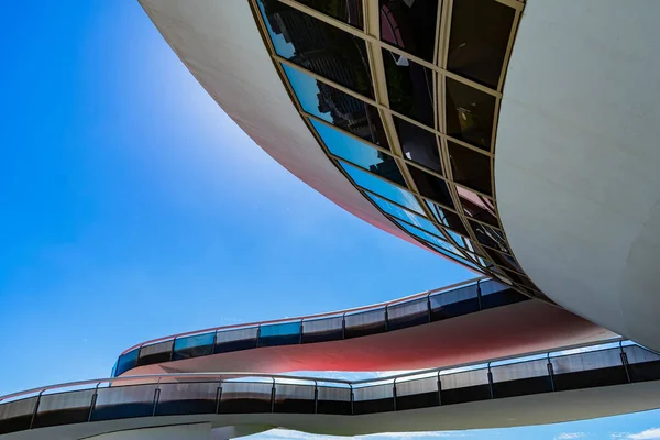 Музей Современного Искусства Нитерое Спроектирован Известным Бразильским Архитектором Оскаром Нимейером — стоковое фото
