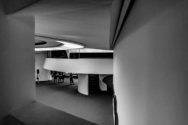 Museo Arte Contemporáneo Niteroi Fue Diseñado Por Reconocido Arquitecto Brasileño — Foto de Stock