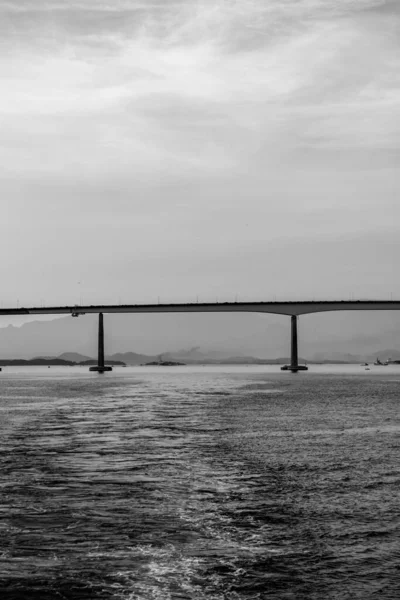 Presidente Costa Silva Bridge Better Known Rio Niteroi Bridge Longest — Stock Photo, Image