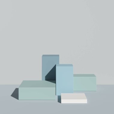 Soyut arkaplan, sahne geometrisi şekilli podyumu ürün gösterimi için düzenleyin. 3B görüntüleme