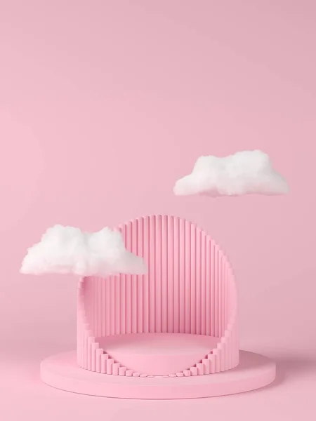 Elvont Háttér Rózsaszín Neon Fény Téglafal Díszítésére Buli Eladás Ünneplés — Stock Fotó