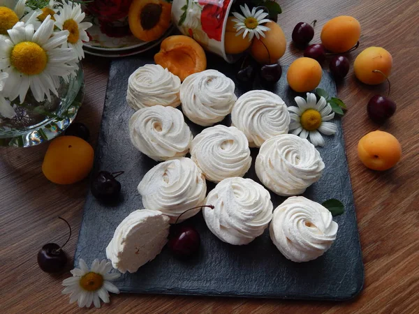Marshmallow Fruta Agar Agar Con Sabor Albaricoque — Foto de Stock