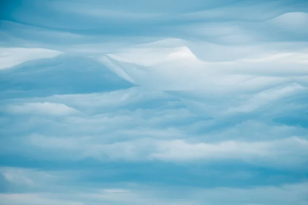 Beautiful clouds on blue sky background. Nature weather, cloud blue sky -  Stock Image - Everypixel