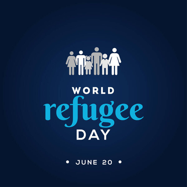 Refugee Day Vector Design Illustration