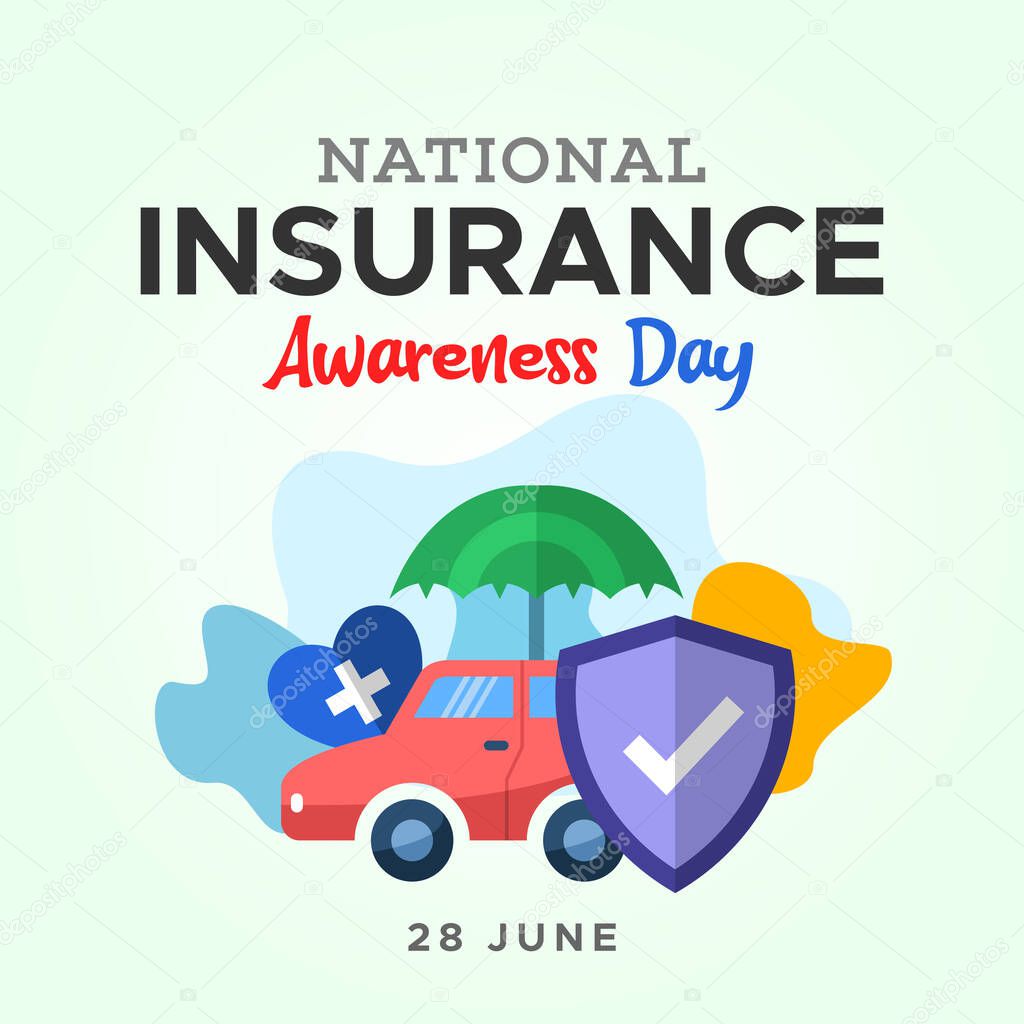 National Insurance Awareness Day Vector Design Illustration
