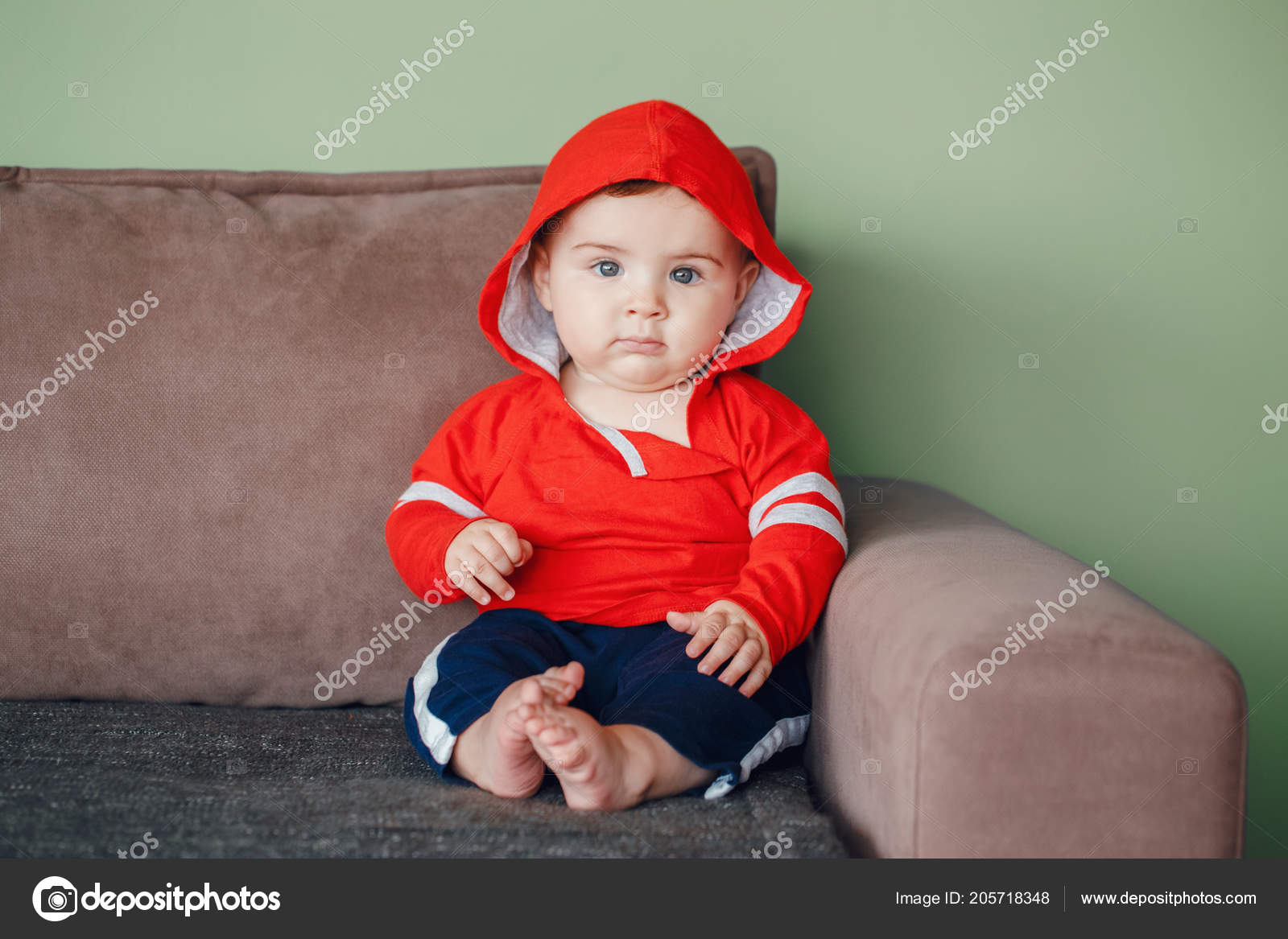 Baby boy red hoodie sale