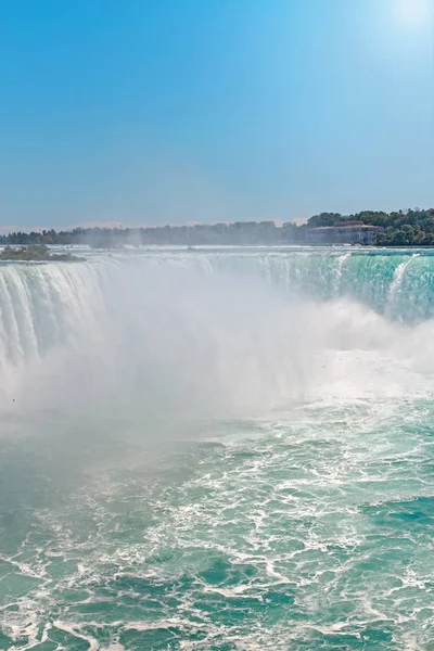 Aerial Top Landscape View Niagara Falls United States America Canada — Stock Photo, Image