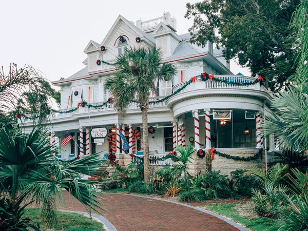Key West Florida Estados Unidos Enero 2019 Amsterdams Curry Mansion — Foto de Stock