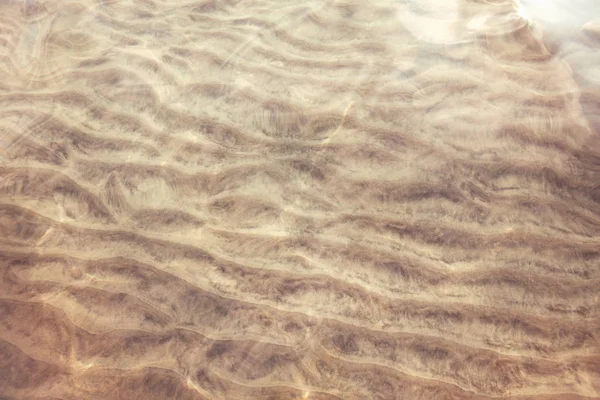 Dalgalar Dalgalı Deniz Okyanusu Kum Zemin Yakın Çekim Sabah Veya — Stok fotoğraf