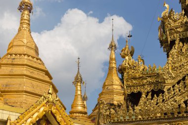 Sule pagoda, yangon, myanmar