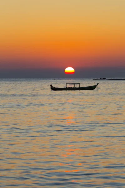 Playa Ngapali Atardecer Myanmar — Foto de Stock