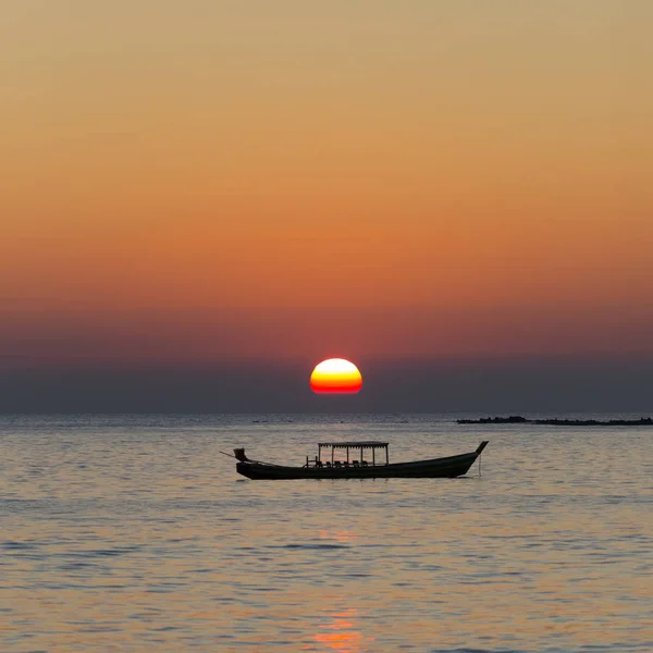 Playa Ngapali Atardecer Myanmar — Foto de Stock