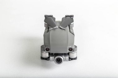 Rome, İtalya - 8 Eylül 2018: yeni Mavic 2 Zoom ile DJI indeks işlem yakın çekim fotoğrafı