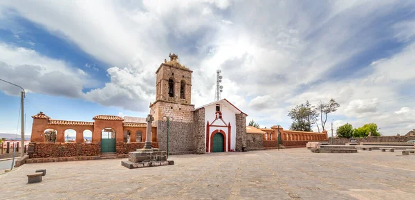 Iglesia Santo Domingo Distrito Chucuito Cerca Puno Perú —  Fotos de Stock