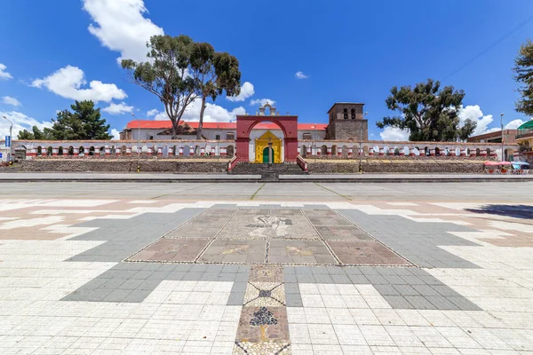 Iglesia Nuestra Señora Asunción Distrito Chucuito Cerca Puno Perú —  Fotos de Stock