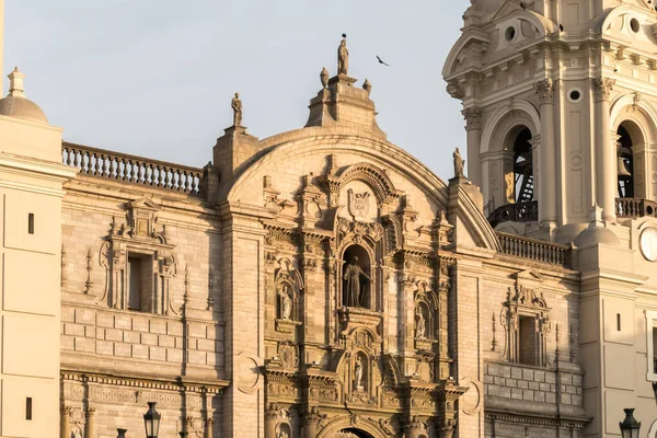 Veduta Della Storica Piazza Centrale Lima Perù — Foto Stock