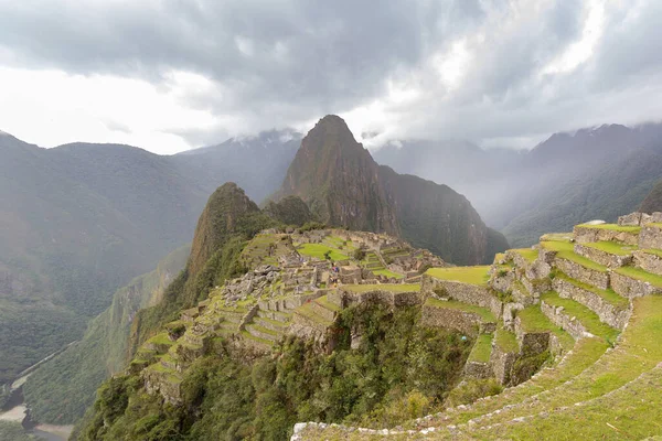 Machu Picchu Peru Ekim 2018 Peru Nun Cusco Kenti Yakınlarındaki — Stok fotoğraf