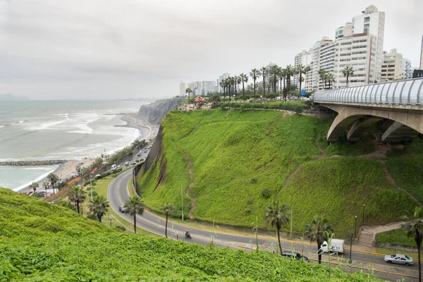 Lima Peru Října 2018 Miraflores Městská Krajina Limě Peru — Stock fotografie