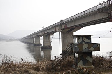 İsrail Eyaleti 'nin başkentindeki köprü.