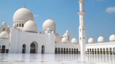 Abu Dhabi, Birleşik Arap Emirlikleri. Şeyh Zayed Bin Sultan Al Nahyan Camii.
