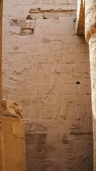Templo Karnak Luxor Egipto Complejo Templos Karnak Comúnmente Conocido Como —  Fotos de Stock