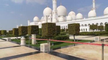 Abu Dhabi, Birleşik Arap Emirlikleri. Şeyh Zayed Bin Sultan Al Nahyan Camii.