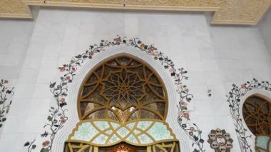 Abu Dabi, Birleşik Arap Emirlikleri-Ekim 2018:. Şeyh Zayed Bin Sultan Al Nahyan Camii. Sheikh Zayed Grand Mosque, Birleşik Arap Emirlikleri 'nin başkenti Abu Dabi 'de yer almaktadır..