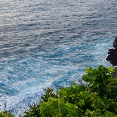 Akşamları Tanha Lot, Bali Endonezya, Güzel Tanha Sahil Manzarası Bali