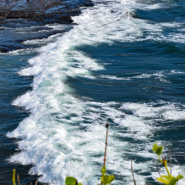 Evening Tanha Lot Bali Indonesia Beautiful Tanha Lot Beach View — Stock Photo, Image