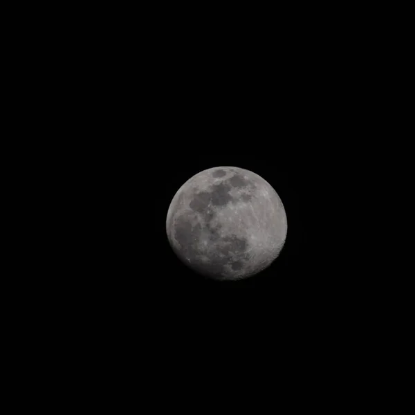 Lua Cheia Céu Noturno Grande Super Lua Céu — Fotografia de Stock