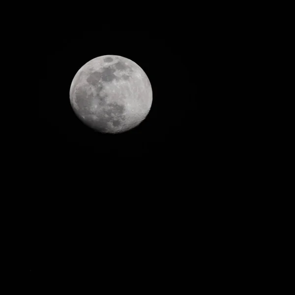 Lua Cheia Céu Noturno Grande Super Lua Céu — Fotografia de Stock