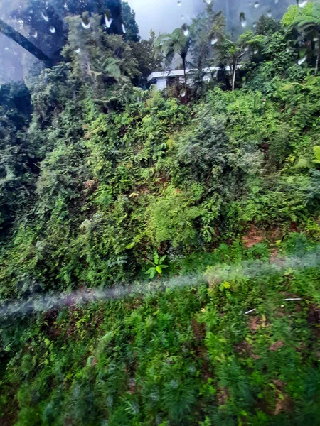 Blick Auf Die Seilbahn Zum Genting Hochland Mit Dem Wasser — Stockfoto