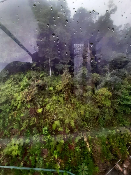 Blick Auf Die Seilbahn Zum Genting Hochland Mit Dem Wasser — Stockfoto