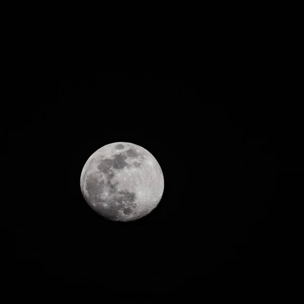 Lua Cheia Céu Noturno Grande Super Lua Céu — Fotografia de Stock