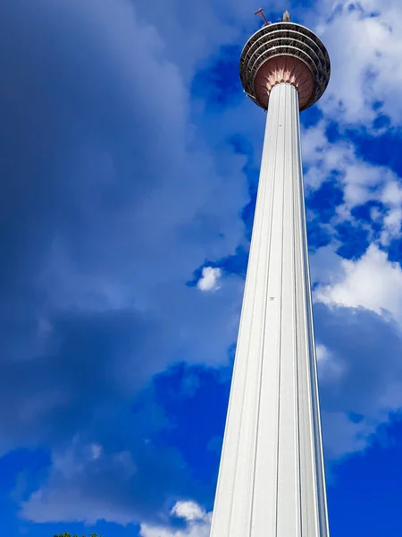 Tower View Street Televízió Torony Kuala Lumpur Malajzia — Stock Fotó