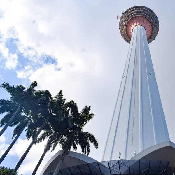 Tower View Street Television Tower Kuala Lumpur Malaysia — Stock Photo, Image