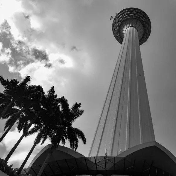 Tower View Street Television Tower Kuala Lumpur Malaysia — Stock Photo, Image