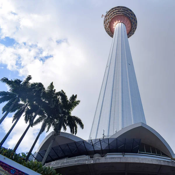 Tower View Street Television Tower Kuala Lumpur Malaysia — Stock Photo, Image