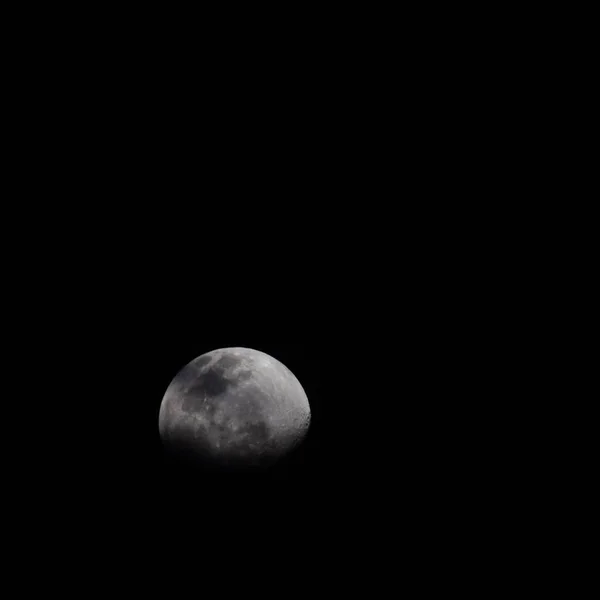 Lua Cheia Céu Noturno Grande Super Lua Céu — Fotografia de Stock