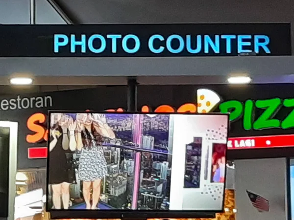 Kuala Lumpur Malaysia Aralık 2019 Tower View Street Television Tower — Stok fotoğraf