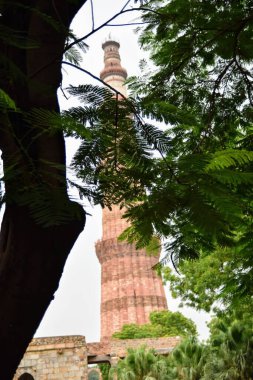 Kutub Minar Yeni Delhi, Hindistan, Hindistan 'daki en uzun minare mermer ve kırmızı kumtaşı kulesidir ve bu kule Müslüman yönetiminin başlangıcını temsil eder, Kutub Minar Kompleksi, Dünya' nın en uzun tuğla minaresi.