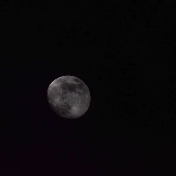 Vollmond Nachthimmel Supermond Himmel Der Dunklen Nacht — Stockfoto