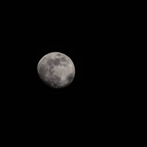Luna Llena Cielo Nocturno Gran Super Luna Cielo Durante Noche — Foto de Stock