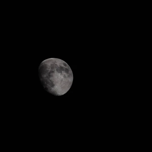 Lua Cheia Céu Noturno Grande Super Lua Céu Durante Noite — Fotografia de Stock