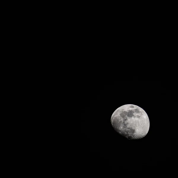 Lua Cheia Céu Noturno Grande Super Lua Céu Durante Noite — Fotografia de Stock