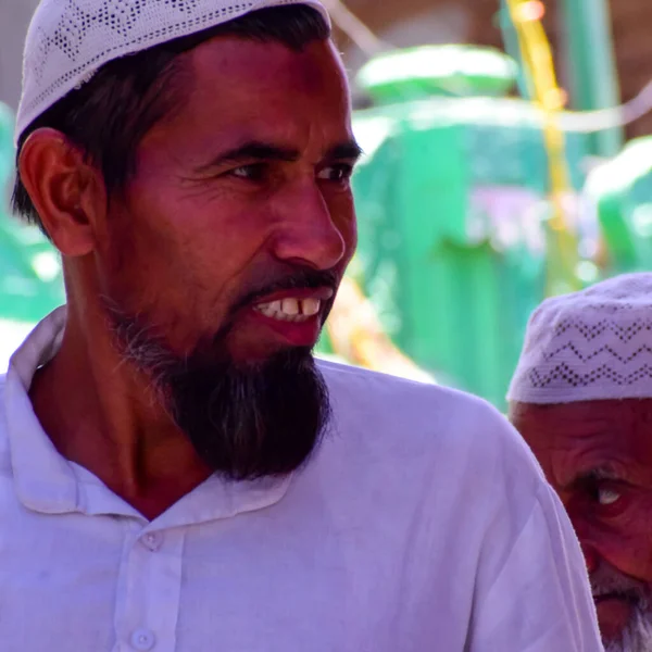 New Delhi Inde Mars 2020 Homme Intérieur Hazrat Nizamuddin Dargah — Photo